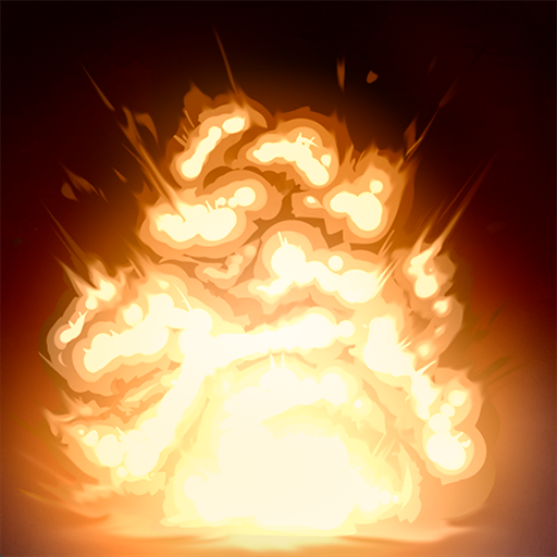 Ironhail Rockets weapon icon with a bright explosion.